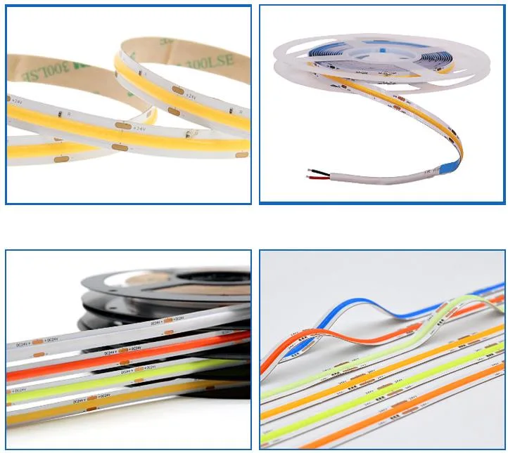 New Hi-Efficiency Series RGB COB Strip Light Waterproof LED Strip